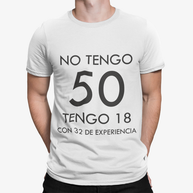 Camiseta Los 50 años